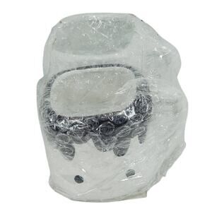 180 Degrees Marshmallow Hot Cocoa Mugs Set of 2 White Drip Cups with Handles